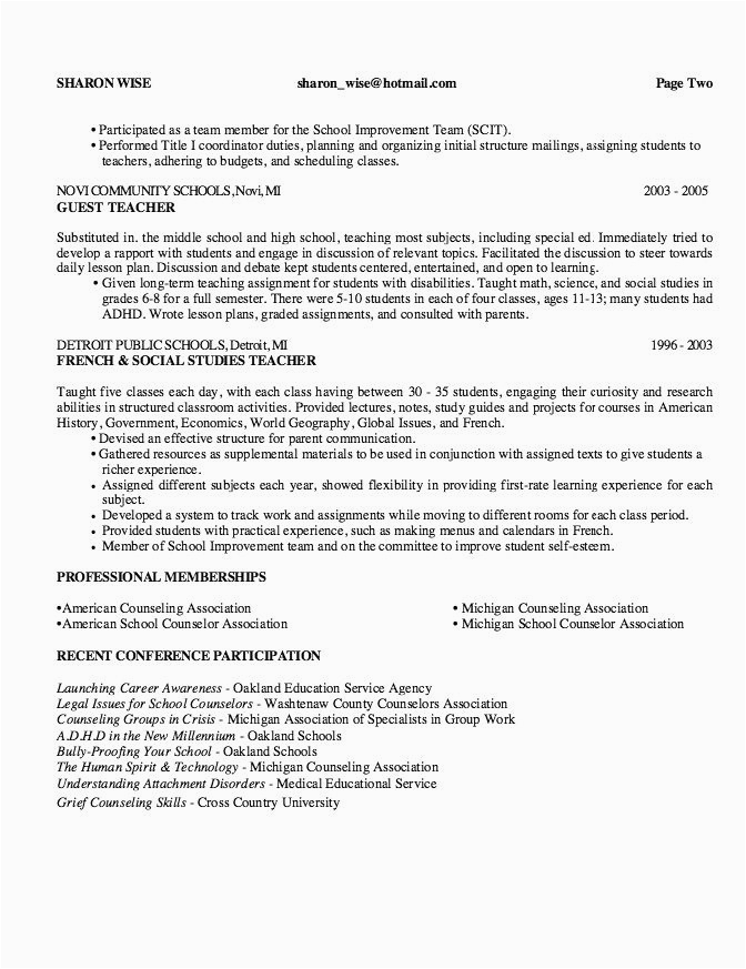 Sample Resume for College Counselor Position School Counseling Resume Examples Elegant Pin by Ririn Nazza Free