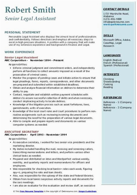 Sample Resume for Entry Level attorney √ 25 Entry Level attorney Resume