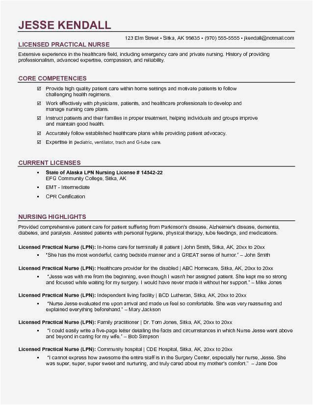 Sample Resume for International Medical Graduates 65 Cool S Sample Resume for Nurses In Usa