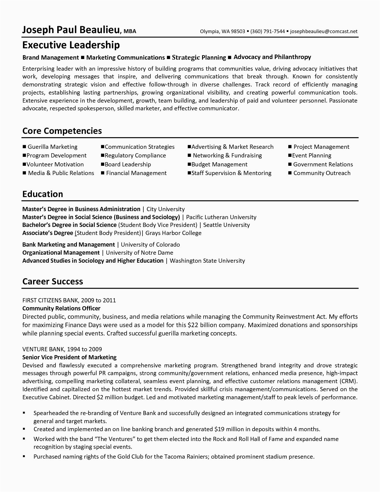 Sample Resume for Non Profit organization Non Profit Munity Volunteer Resume Sample Best Resume