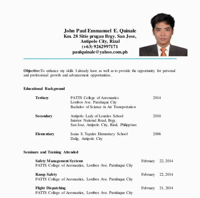 Sample Resume format for Ojt Psychology Students Resume for Ojt Psychology Resume Sample Always the Right Choice