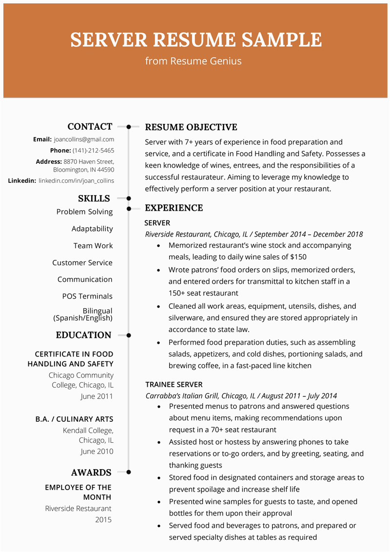 Sample Resume Template for Experienced Candidate Experienced Candidate Work Experience Resume Sample 2