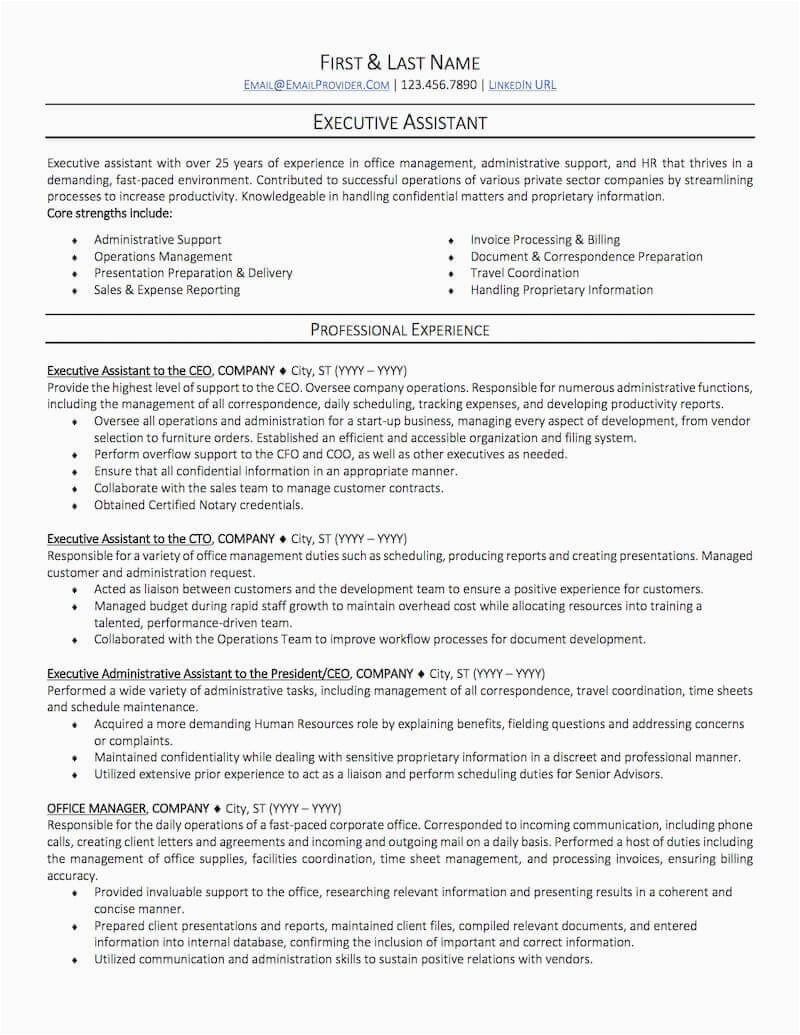 Sample Resume Templates for Administrative assistant Fice Administrative assistant Resume Sample