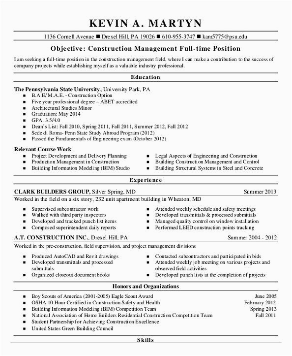 Sample Resume to Managing Projects Worth Millions Download 15 Resume Project Manager Example