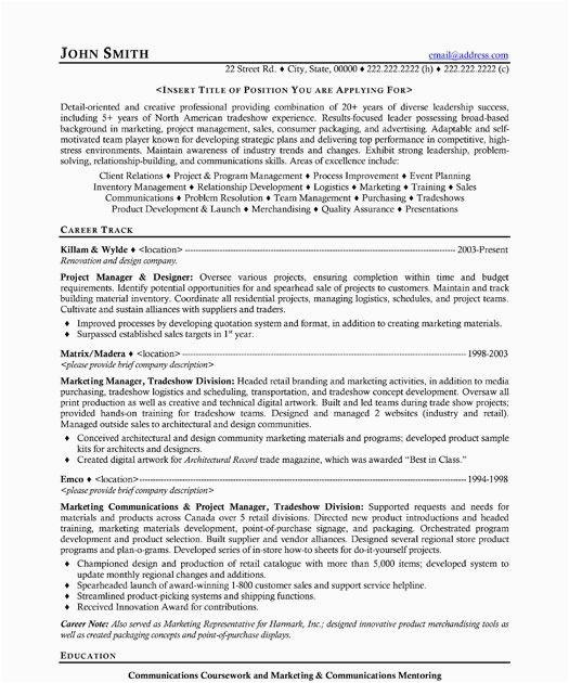 Sample Resume to Managing Projects Worth Millions Project Management Resume Samples top Project Management Resume