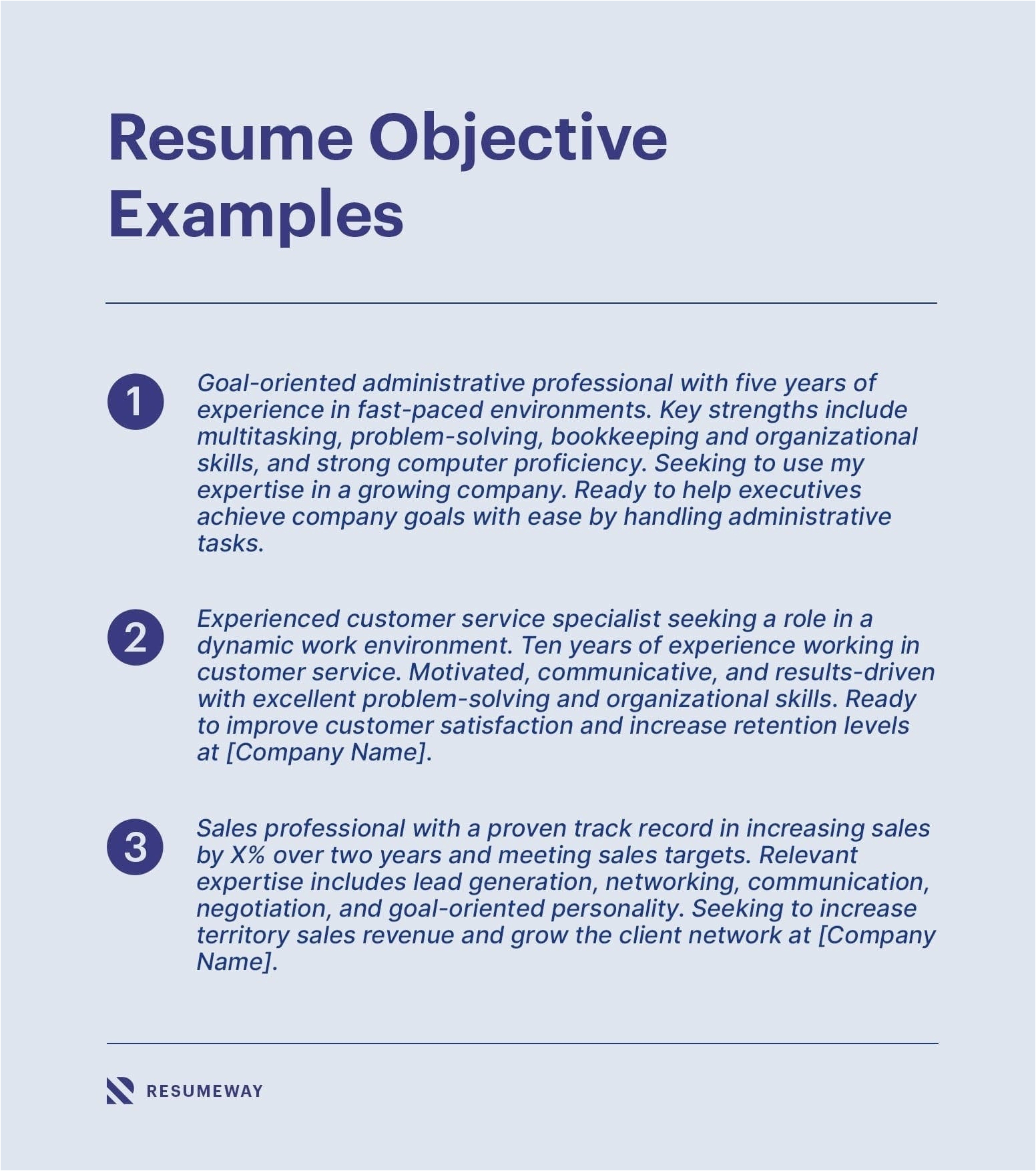 Samples Of A Good Resume Objective Resume Objective Examples for 2022 [ How to Guide]
