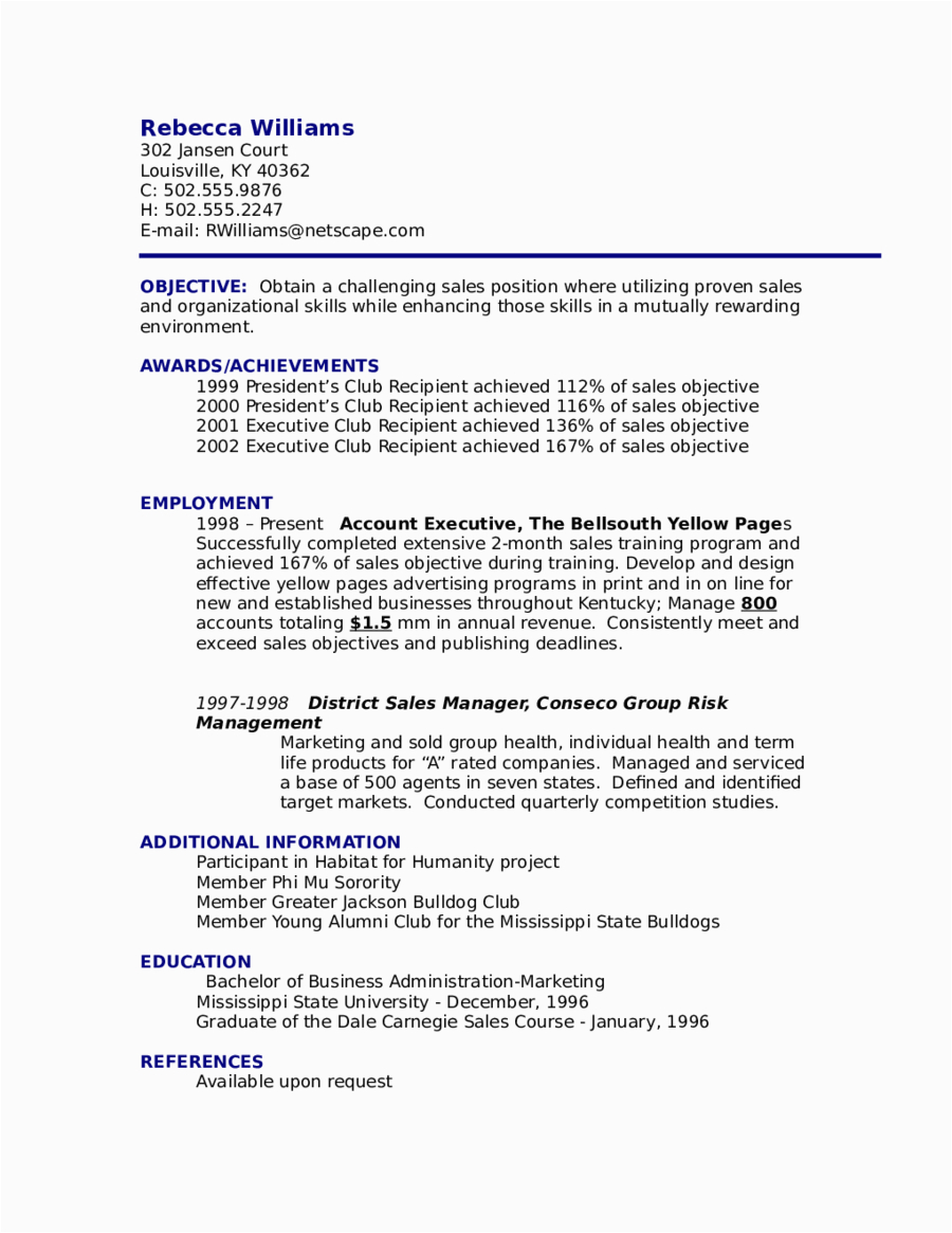 Samples Of A Objective for Resumes Objective for Resume Example Edit Fill Sign Line
