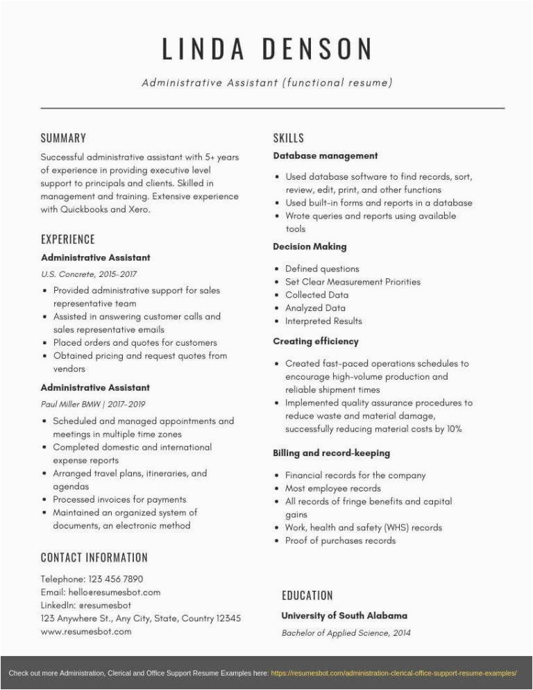 Should I Use A Resume Template Reddit Functional Resume format Templates and Examples Resumes Bot