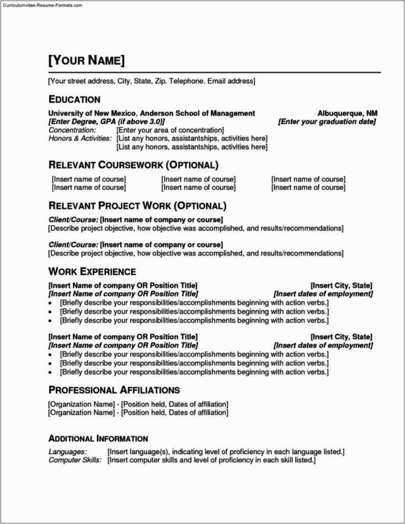 Should You Use A Resume Template Should I Use A Resume Template