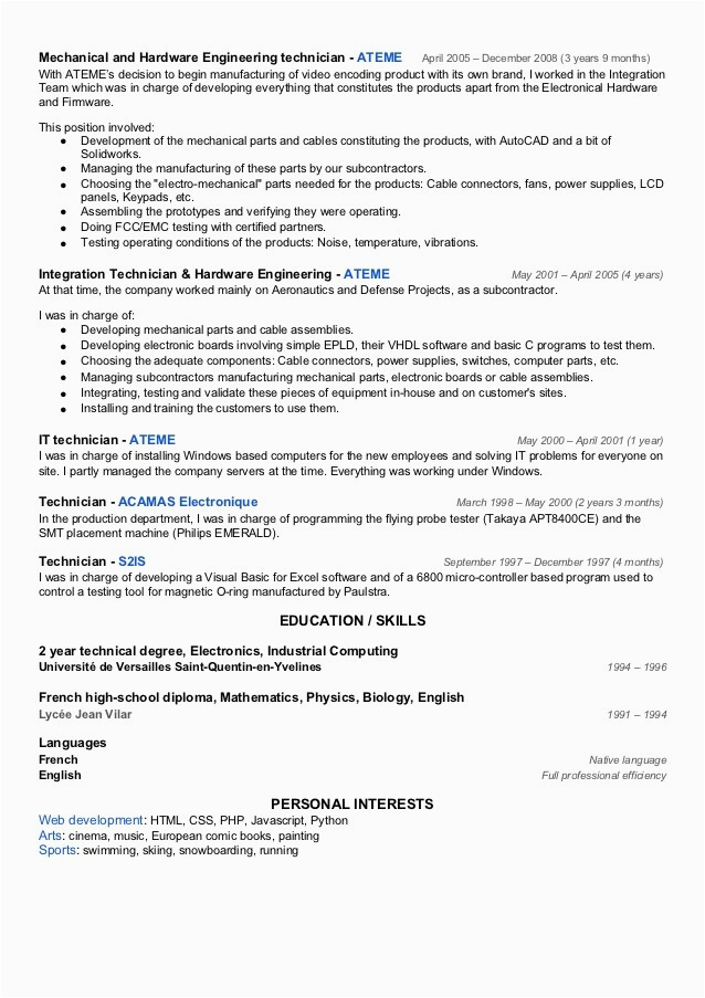Smeal College Of Business Resume Template Psu Engineering Sample Resume format Resume Word