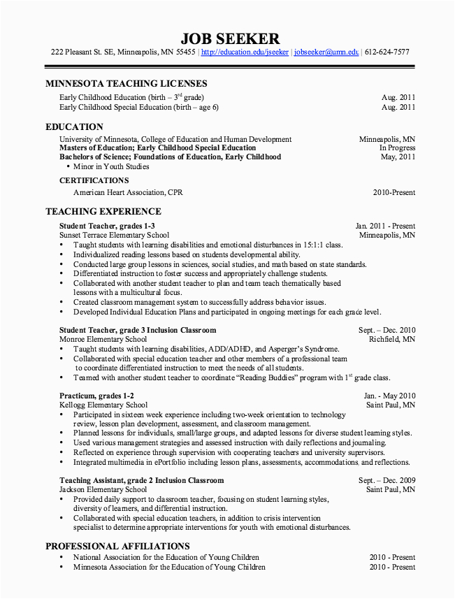 Ta for College Course Resume Sample Example Teaching assistant Resume Examples Resume Cv