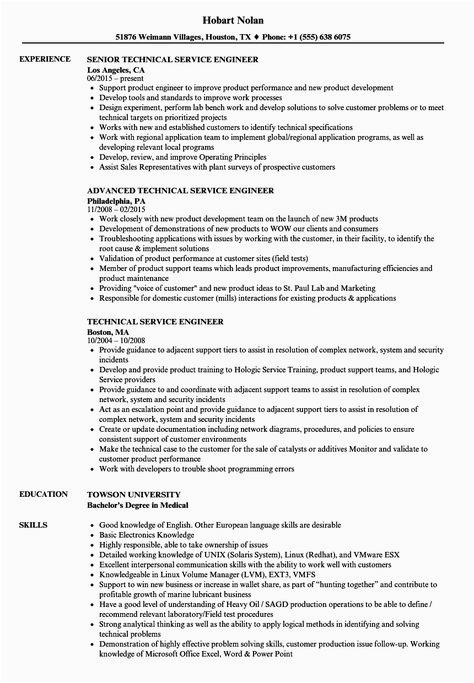 Biomedical Field Service Engineer Sample Resume Biomedical Field Service Engineer Resume Sample Best Resume Examples
