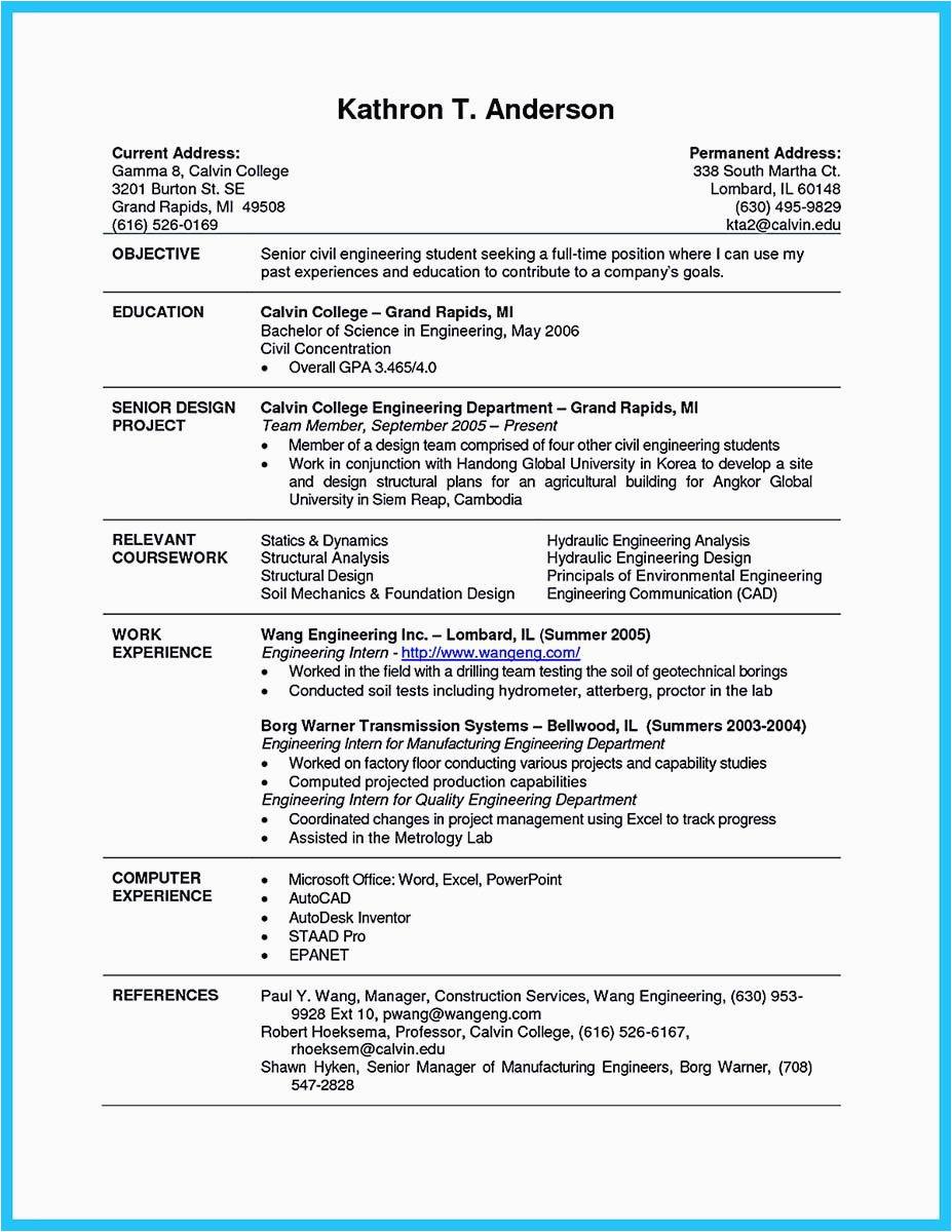 Educational Leadership Resume Samples without Experience Nice Best Current College Student Resume with No Experience