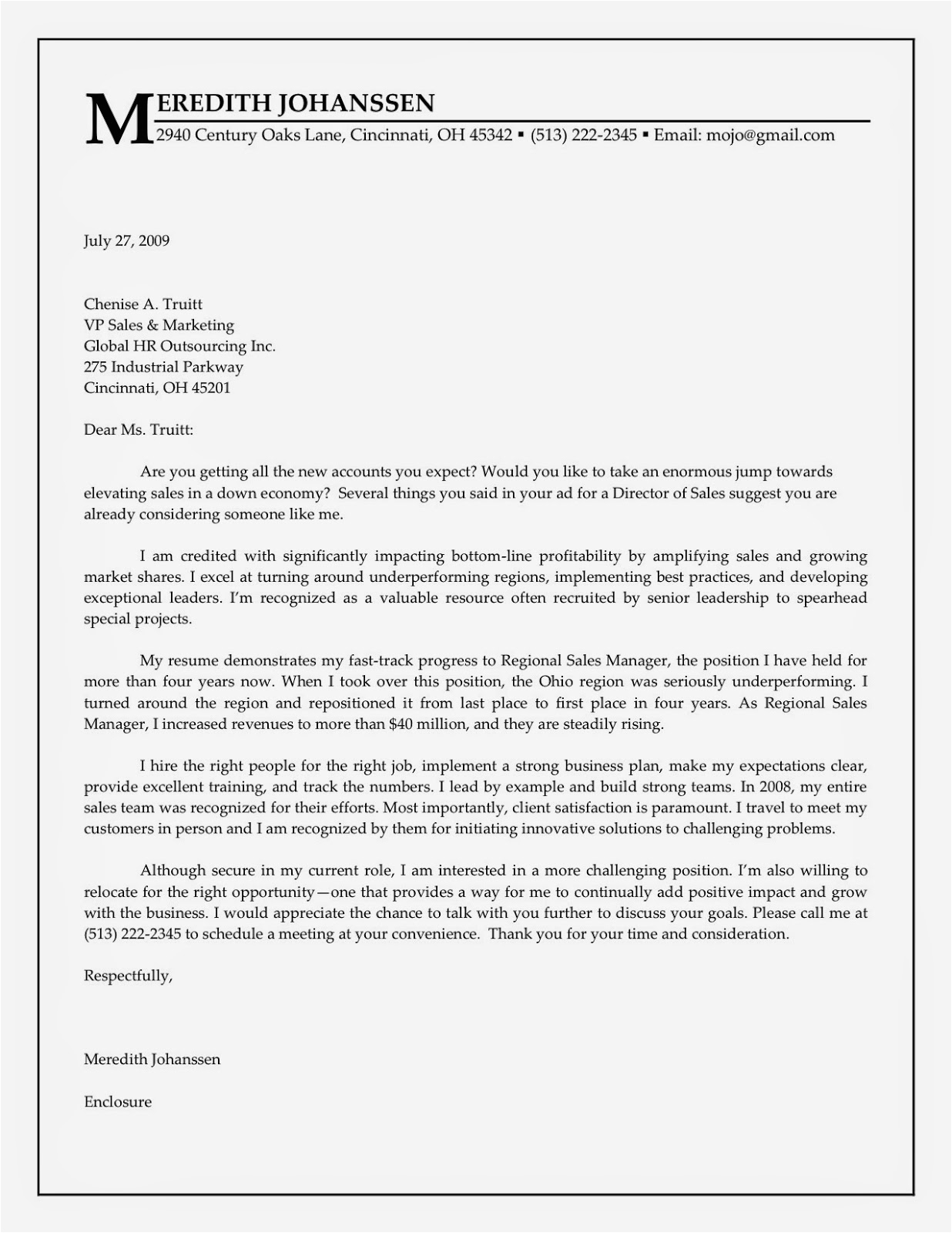Free Sample Cover Letters for Resumes Examples Job Cover Letter Sample for Resume