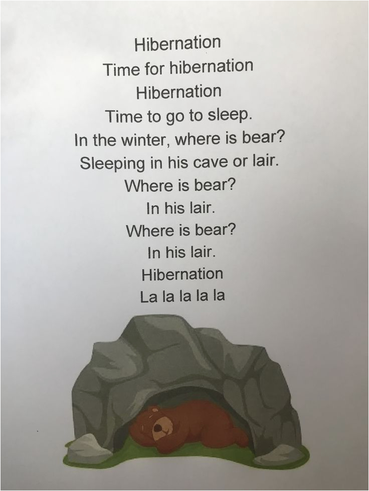 Pre Kindergarten Teacher Resume Samples Jobherojobhero Hibernation song