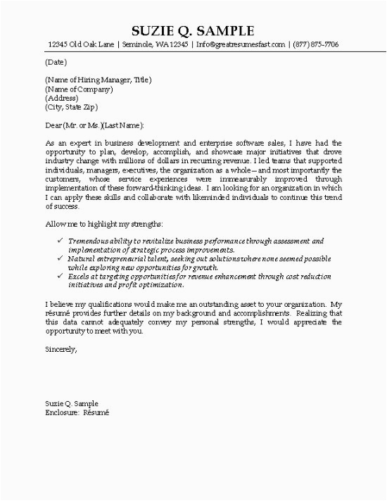 Resume Cover Letter Sample It Professional It Sales Cover Letter Example Technology Professional
