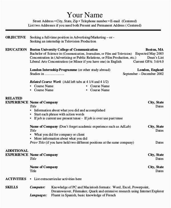 Resume Sample for One Job Title but 2 Diferent Company Resume Template Multiple Jobs E Pany Resumes for Those who Have