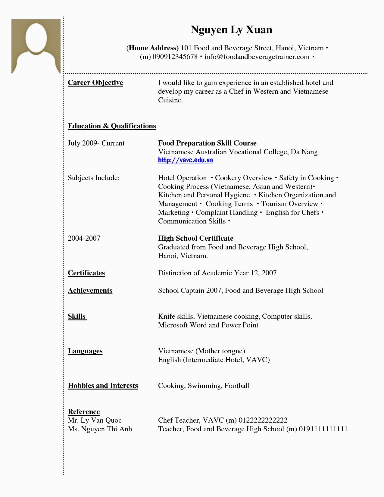 Resume Samples for Students with Little Experience Resume Examples for Students with Little Work Experience