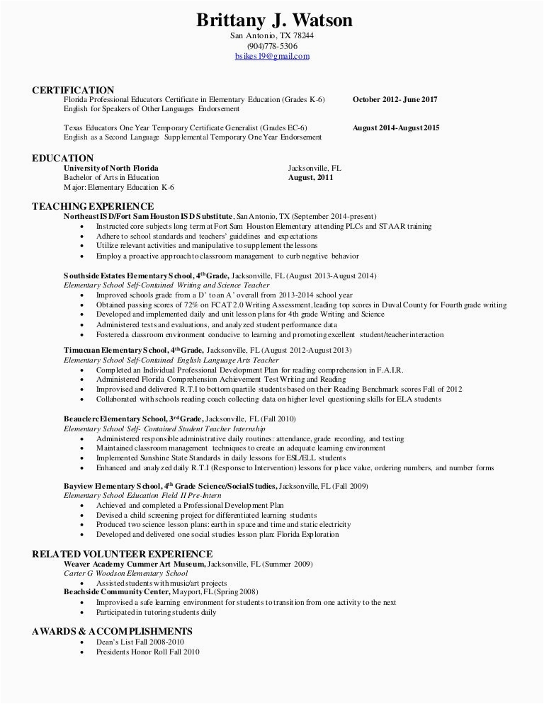 Sample Education Section Of A Resume Education Resume