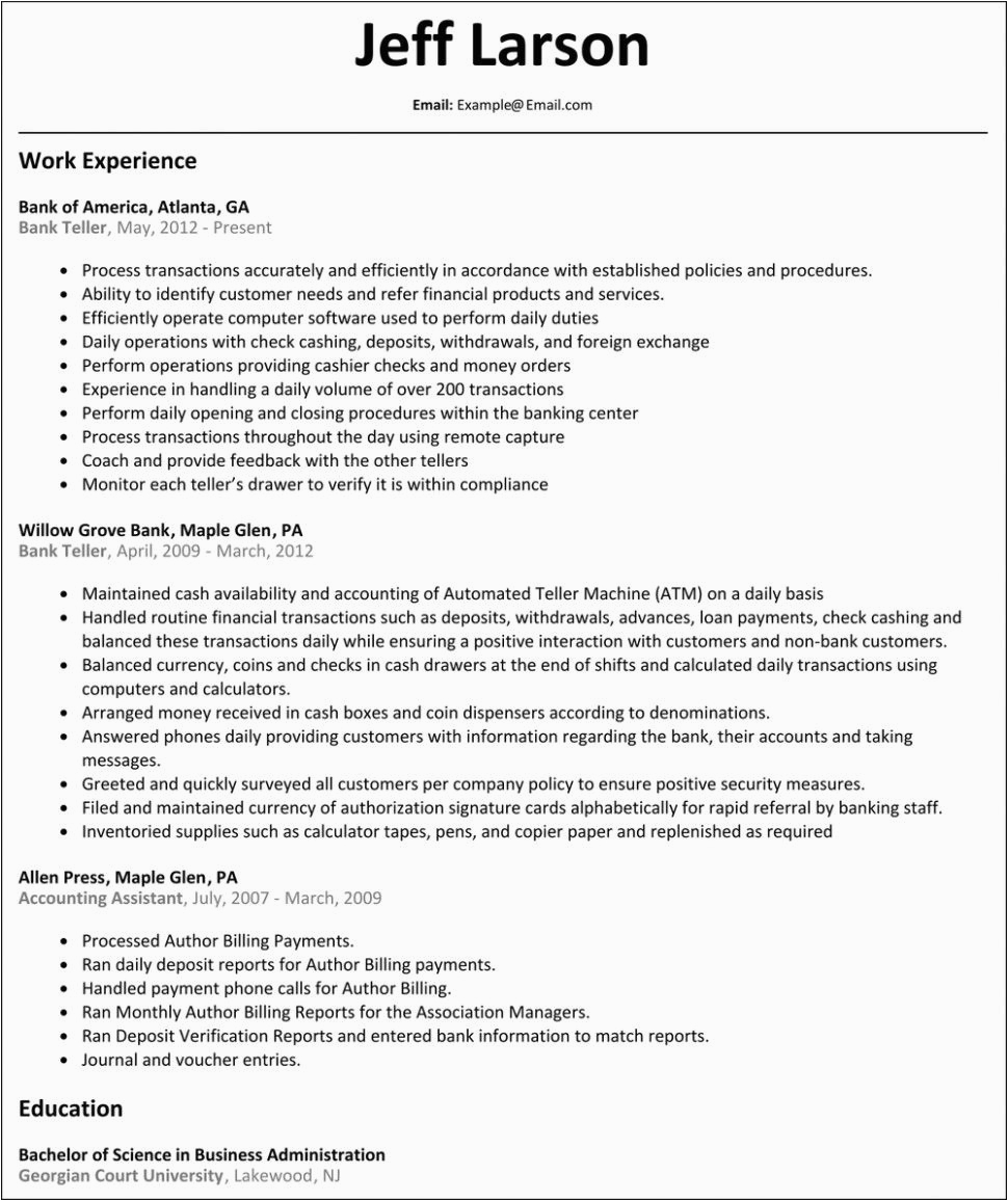 Sample Resume for Coming Out Of Retirement Sample Resume for Ing Out Retirement – Simple Resume