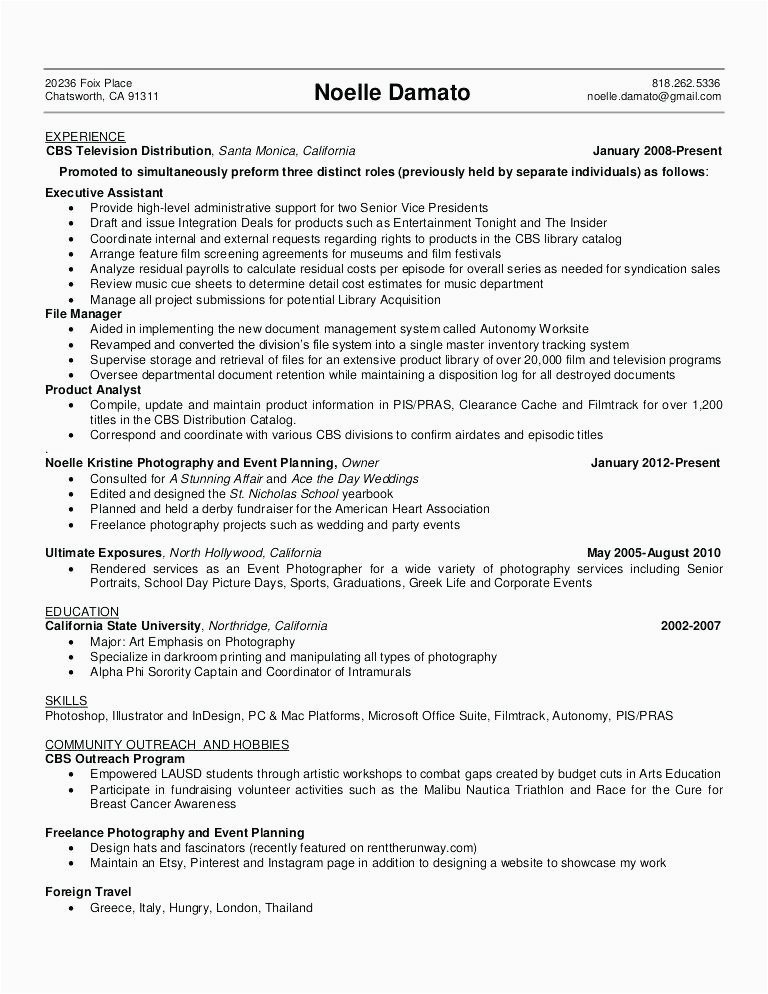 Sample Resume for Entry Level Clinical Research associate Entry Level Cra Resume