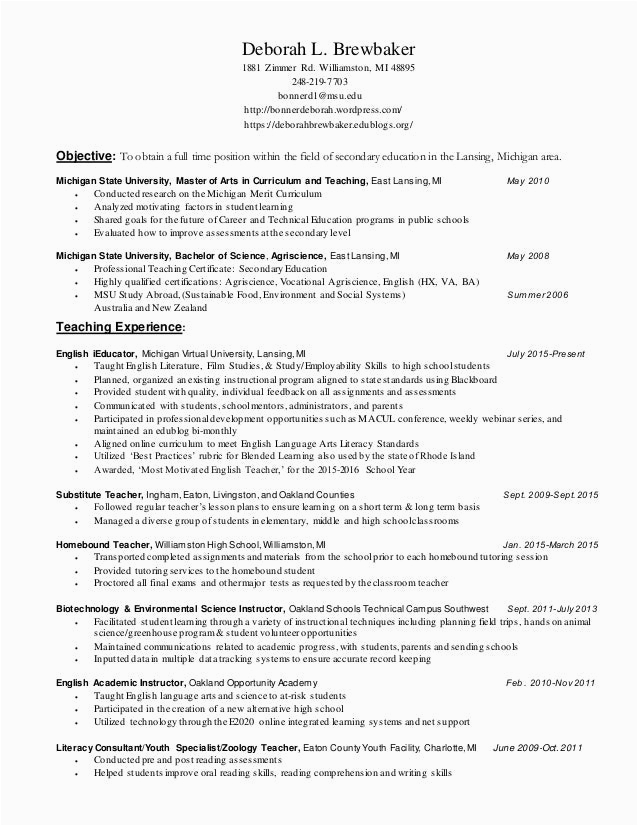 Sample Resume for the Dolphin Trainer Resume