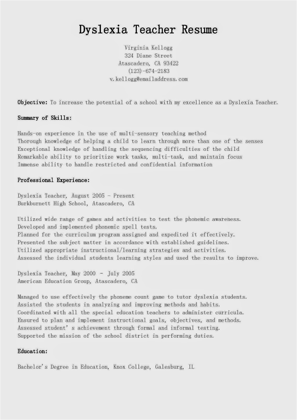 Teacher College Columbia University Resume Sample Services and Fees Teachers College Columbia University Resume Example