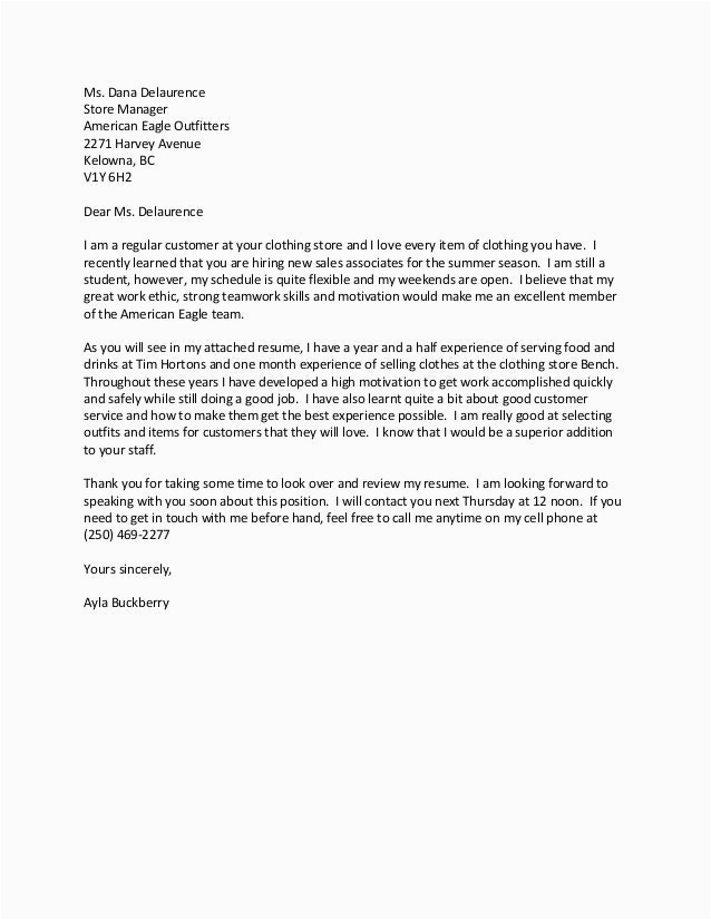 Tim Hortons Team Member Resume Sample Cover Letter
