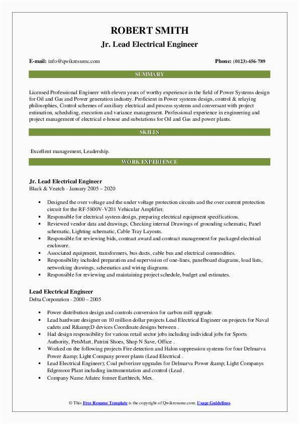 Electrical Maintenance Engineer Oil and Gas Sample Resume Acces Pdf Oil and Gas Electrical Engineer Resume Sample Copy Vcon