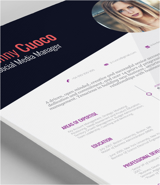 Free Sample Graphic Design social Media Resumes 10 Free Resume Cv Templates Designs for Creative Media It Web and