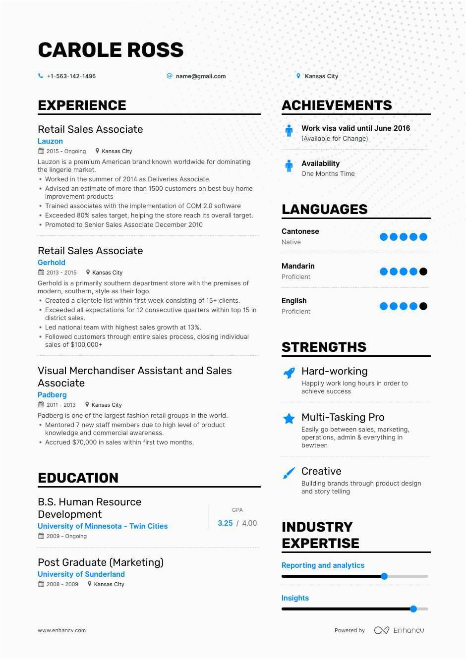 Retail Sales associate Job Resume Sample the Best Retail Sales associate Resume Examples & Skills to Get You Hired