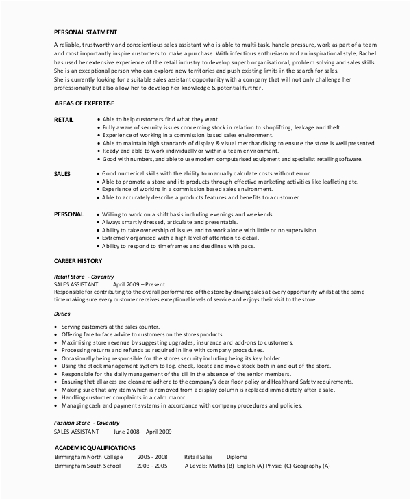 Sales associate Party City Resume Sample Free 8 Sample Sales associate Resume Templates In Pdf
