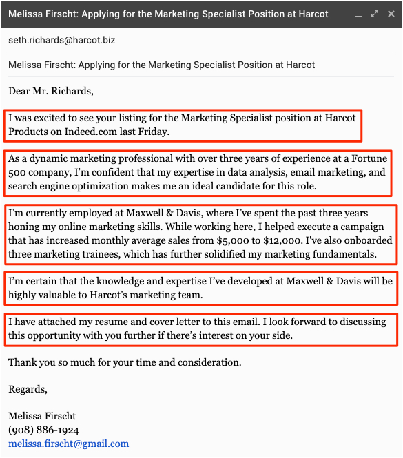 Sample Email Body for Sending Resume and Cover Letter Pin On Resume Genius Blogs