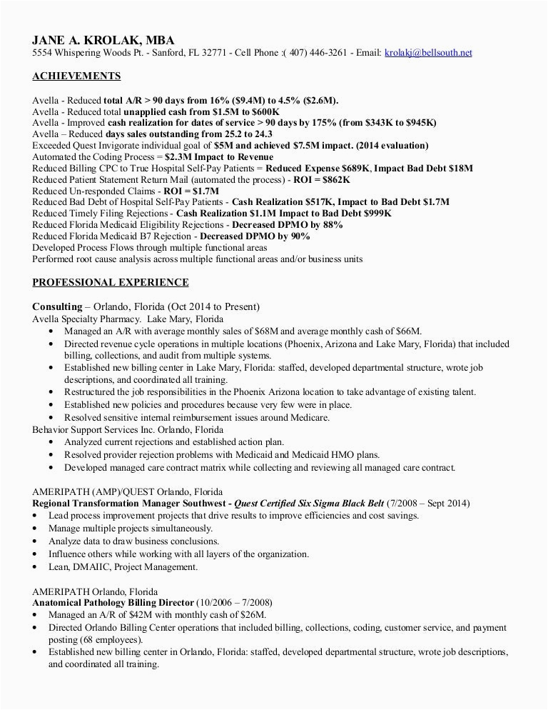 Sample List Of Accomplishments On A Resume Resume 2015 with Achievements and Consulting