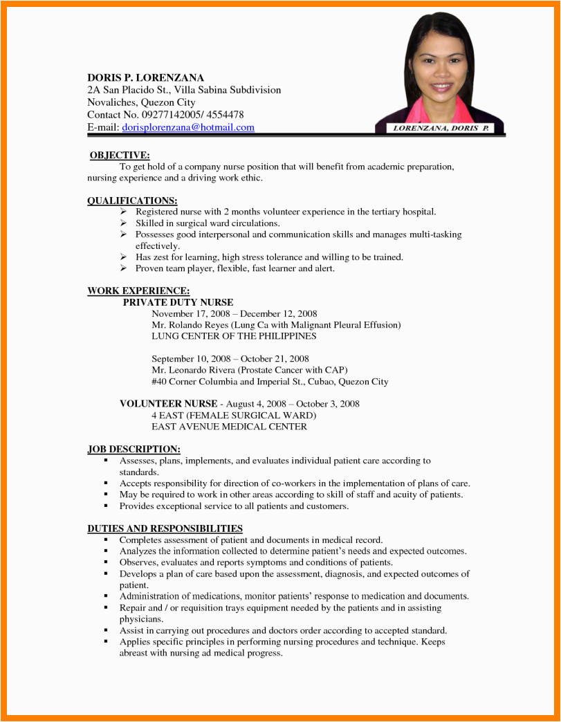 Sample Of Simple Resume for Job Application 8 Cv Sample for Job Application theorynpractice Great 8 Cv Sample for