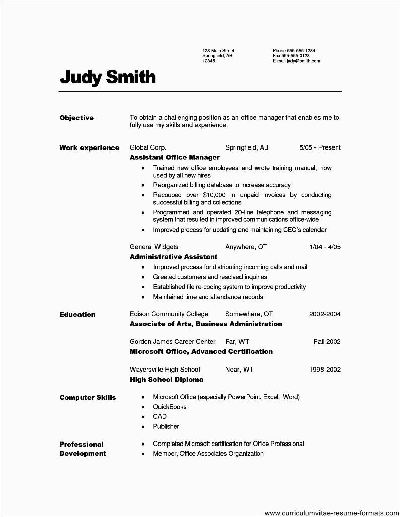 Sample Resume for Administrative assistant Office Manager Administrative assistant Fice Manager Resume
