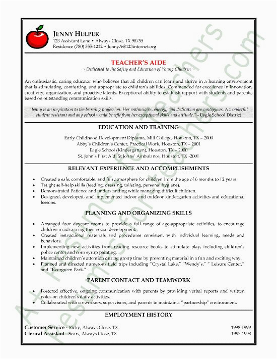 Sample Resume for Online Teaching Position 50 Beautiful Teacher Resume Templates Free In 2020