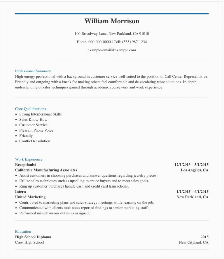 Sample Resume Philippines with Work Experience Resume Samples for Call Center Agent In the Philippines – Filipiknow