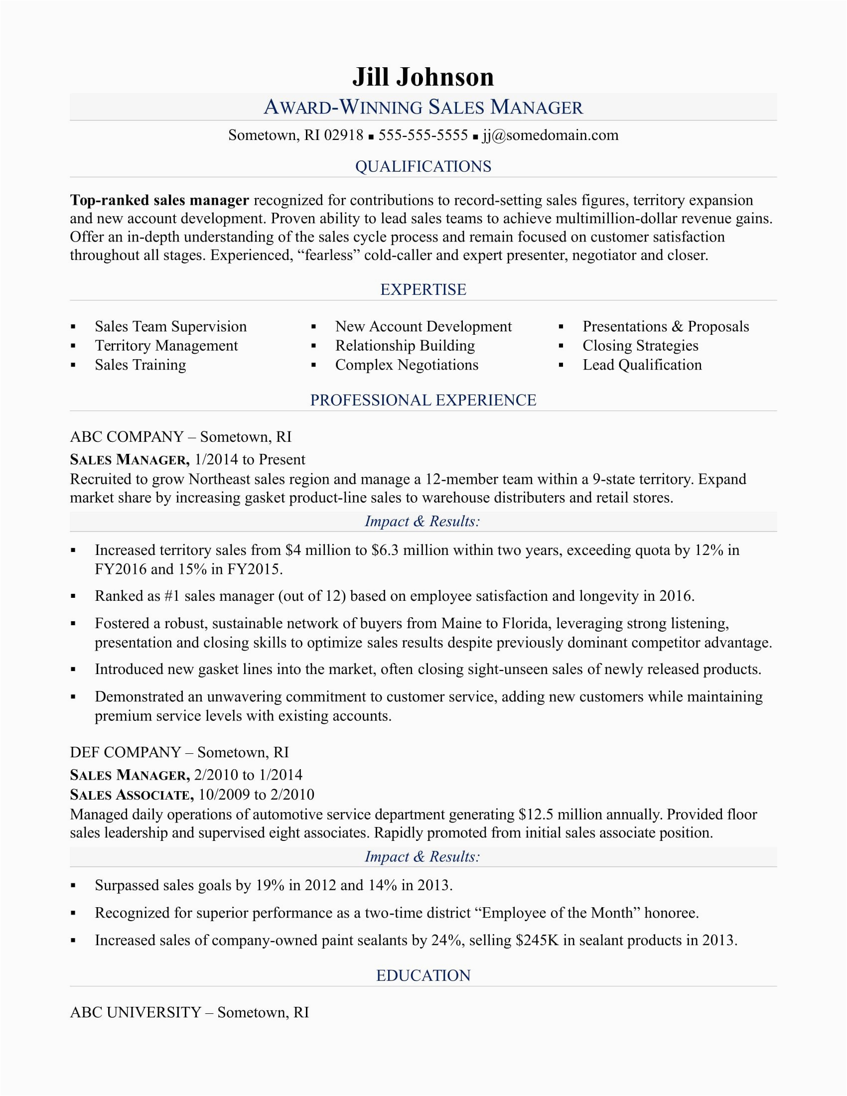 Sample Resume Promotion within Same Company √ 20 Resume for Promotion within Same Pany ™