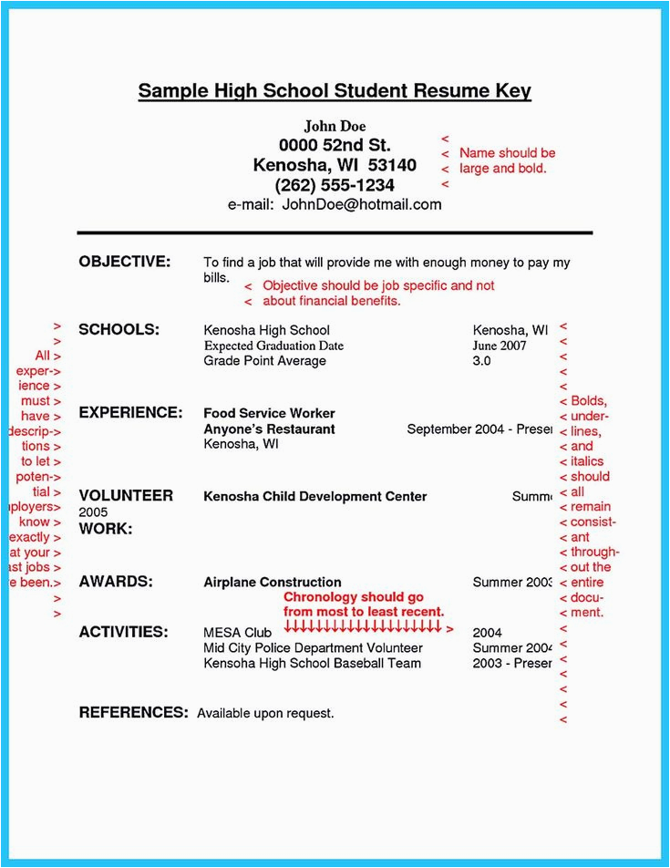 Sample Resumes for Highschool Students Entering College Awesome Best Current College Student Resume with No Experience Check