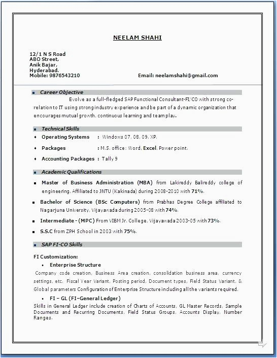 1 Year Experience Resume Sample for Accountant Resume format for 5 Years Experience In Accounting Resume Templates