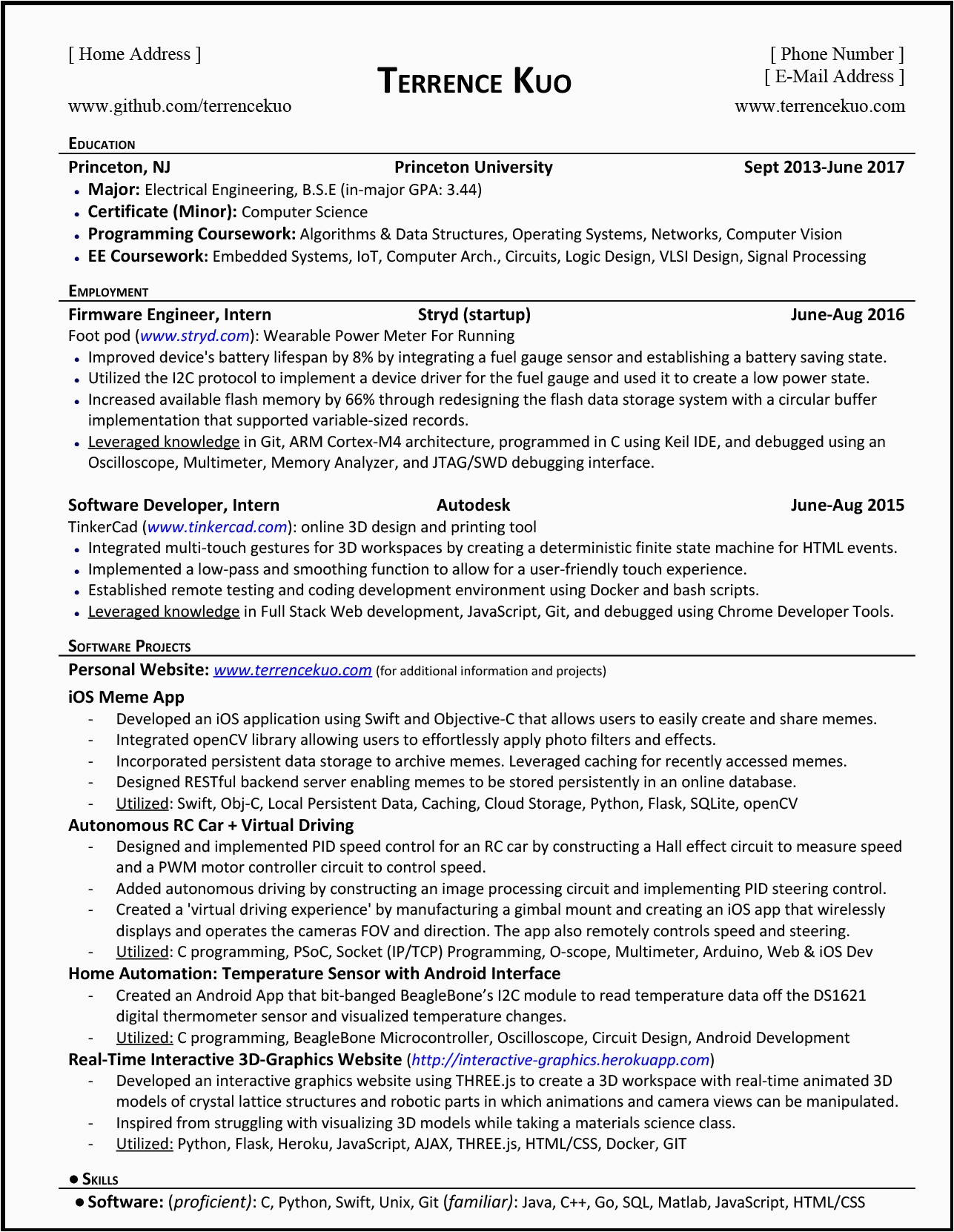 1 Year Experience software Engineer Resume Sample Resume 1 Year Experience In software Developer