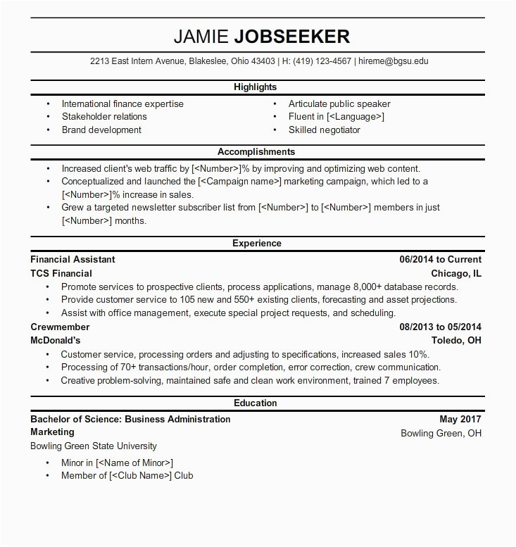 Bachelor Of Business Management Resume Sample where to Download How to Write Bachelor Business Administration