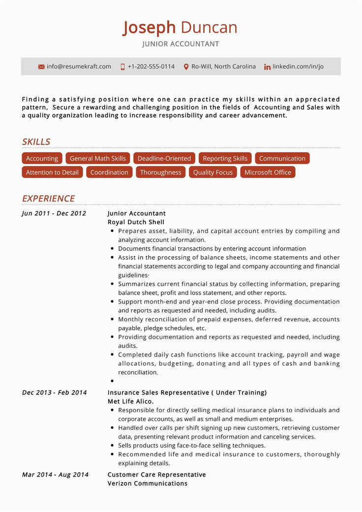 Indeed Accounting Skill Sample Resumes 2023 100 Professional Resume Samples for 2020 Resumekraft