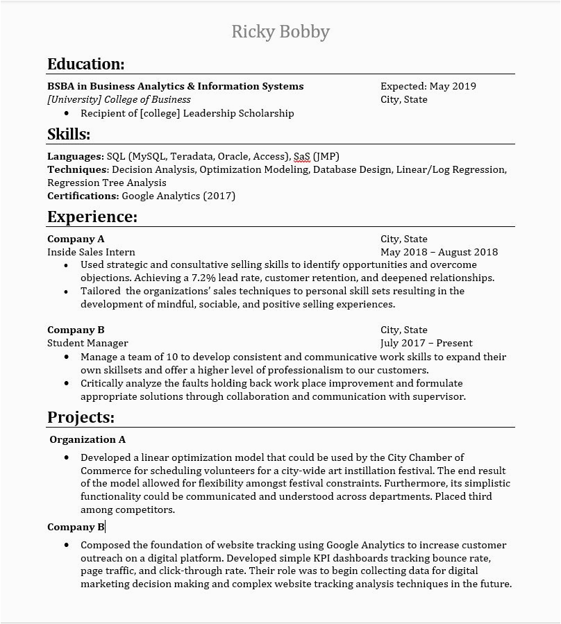 Junior Ba Resume Sample for It Looking for Critique On My Resume Looking for Jr Ba Jr Bi Devel