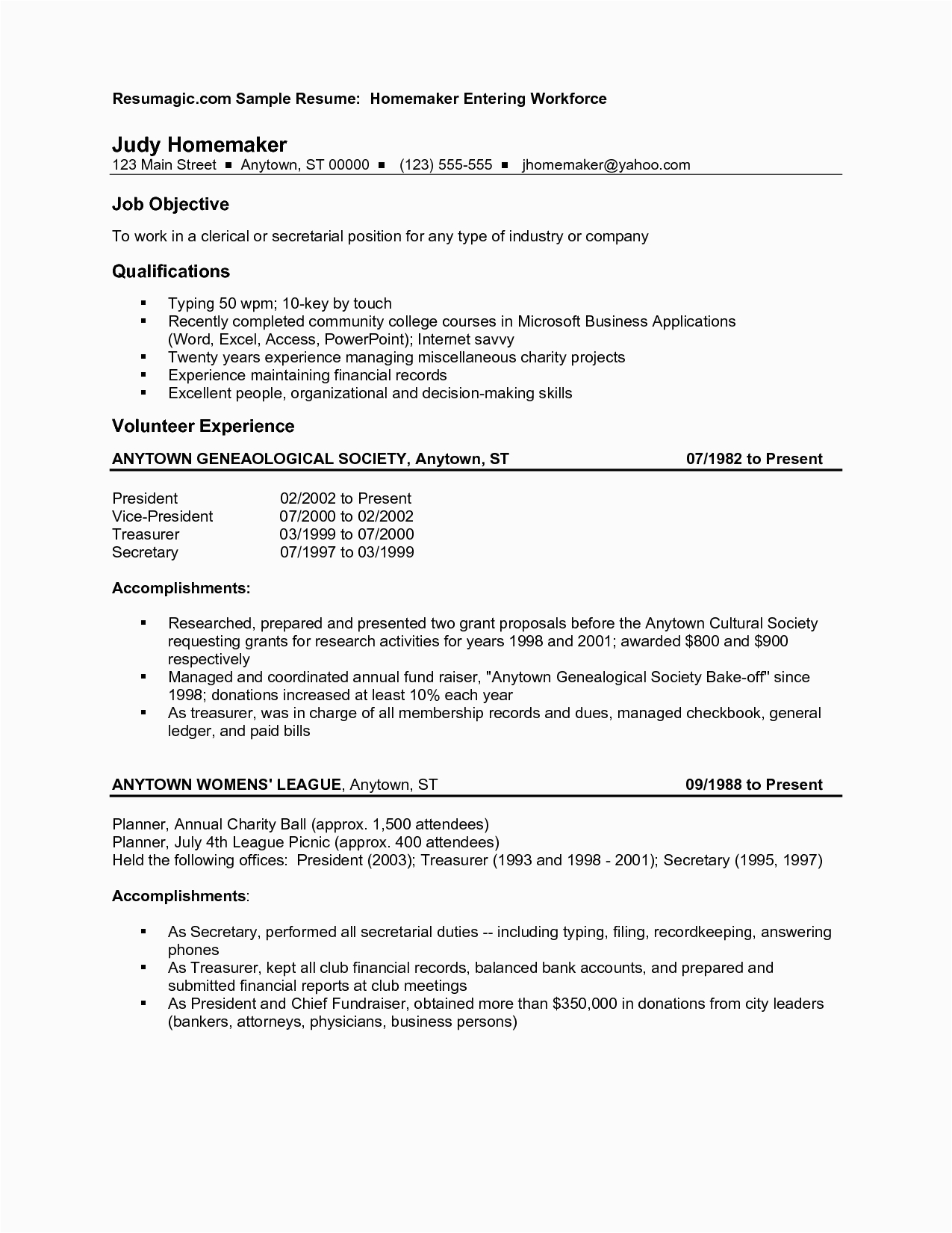 Mother Returning to Work Resume Sample How to Write A Resume for Mom Returning to Work Resume