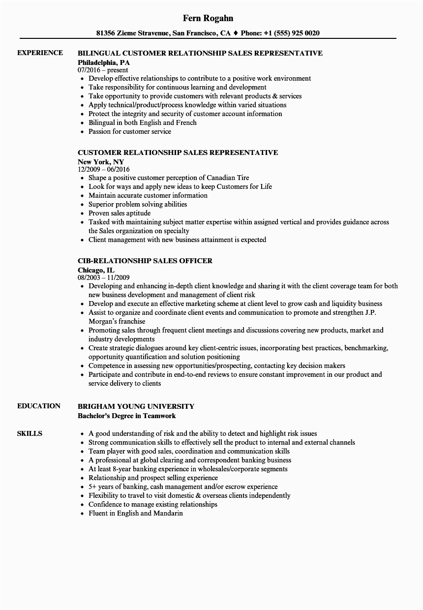 Private Banking Relationship Manager Resume Sample Bank Relationship Manager Resume Sample Corporate Relationship
