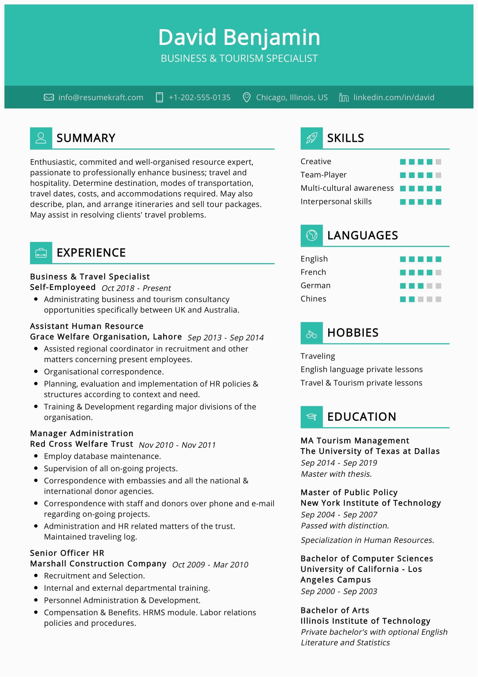 Resume Samples for Travel and tourism Travel Agent Resume Sample 2022