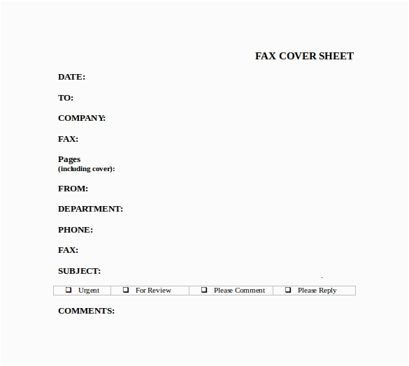 Sample Of Fax Cover Sheet for Resume Free 7 Sample Fax Cover Sheet for Resume Templates In Pdf