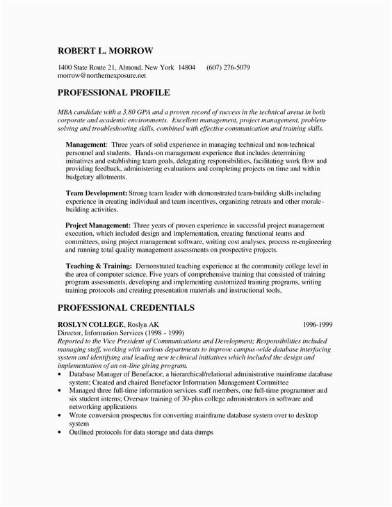 Sample Of Resume for Person that Got Mbb Mc Bs Resume Template Landscape Maintenance Production Manager